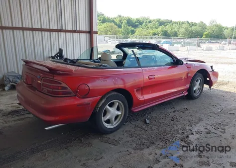 1994 Ford Mustang Gt from USA, damaged, VIN 1FALP45T0RF221620
